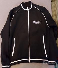 Felpa Shuco nera con zip