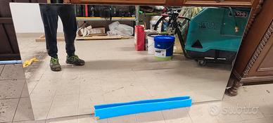 specchio 140x75 con luci 