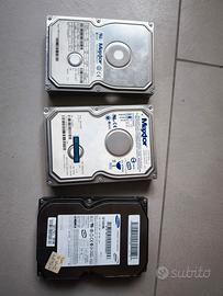 3 Hard Disk Pata IDE 3,5" Maxtor Samsung Seagate