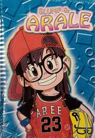 Diario scuola vintage manga Slump Arale anime 2001