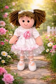 Bambola di stoffa shabby