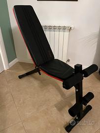 panca inclinata allenamento