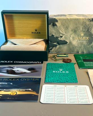 ROLEX  DAYTONA PORCELLANA   16520 USA 1988  SET
