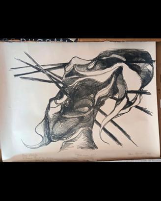 Prova d'artista Elena Signorini 1977 Distruzione 1