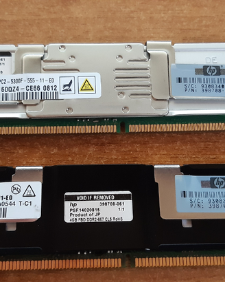 Banco di memoria 8gb ddr2