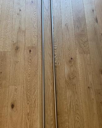 2 Bastoni per tenda estensibili da 160 a 300 cm