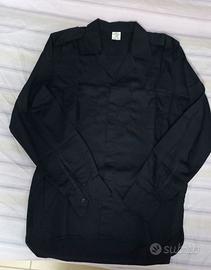 Camicia Uomo Taglia 44 Nuova blu Navy