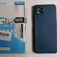 Oppo Reno 4Z 5g cover cellulare con vetro schermo