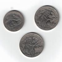 Lotto 3 Monete, Tunisia, Mezzo e 1 Dinaro