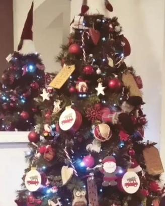 albero di natale 180cm