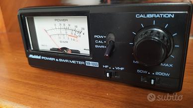 MR-1000 MALDOL HF VHF ROSMETRO WATTMETRO SWR POWER