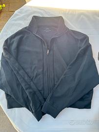 OYSHO felpa con zip sportiva in materiale tecnico