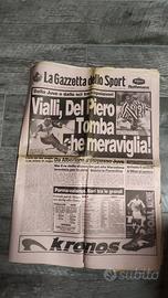 Gazzetta 1994 Juve Fiorentina 