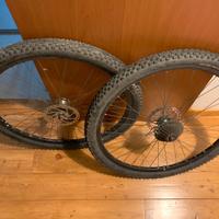 Ruote complete mountain bike