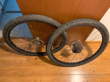 Ruote complete mountain bike