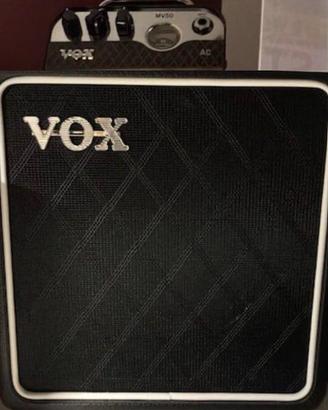 Testata con tecnologia nutube + cadda vox con cono