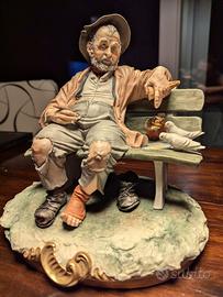 Scultura in porcellana Capodimonte Bruno Merli