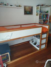 Letto Kura Ikea con materasso