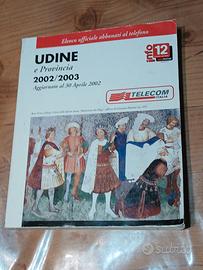 Elenco telefonico Udine  e provincia 2002/2003