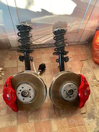 Kit Ammortizzatori + Dischi e Pinze Rosse M Sport 