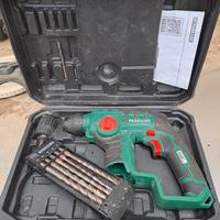  Trapano battente tassellatore Parkside 12V.
