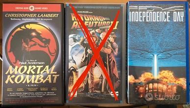 4 VHS Mortal K Terminator3 Independence Flashdance