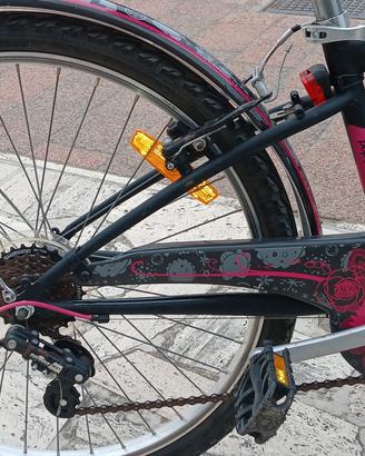 bici bambina / ragazza misura 24