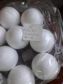 sfere  di  polistirolo
