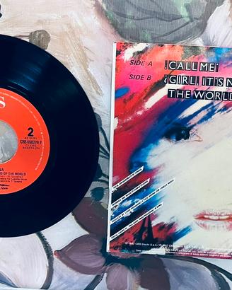 vinile 45 giri -Call Me -Ivana Spagna,1987