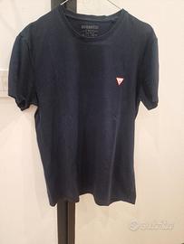 T-shirt Guess Eco uomo blu 