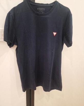 T-shirt Guess Eco uomo blu 