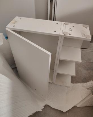 Pensile bagno Ikea con ripiani 