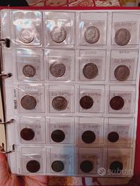 lotto monete svizzere rappen regno d'Italia old