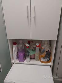 armadietto sopra lavatrice 