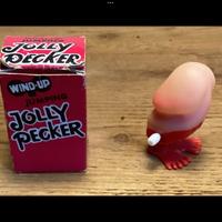 Dildo piccolo saltellante in plastica scherzo