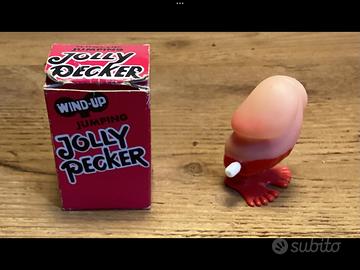 Dildo piccolo saltellante in plastica scherzo