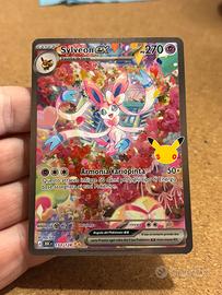 Sylveon EX 153/128 Rara Full Art 30 Anniversario