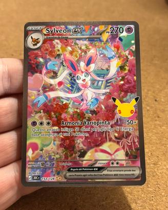 Sylveon EX 153/128 Rara Full Art 30 Anniversario
