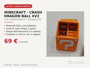 Nintendo Switch Minecraft Crash Dragon Ball