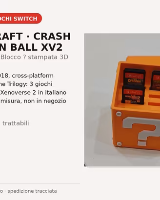 Nintendo Switch Minecraft Crash Dragon Ball