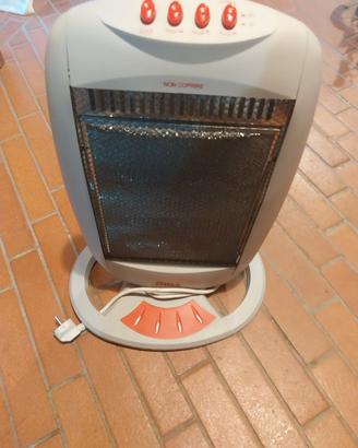 Stufa elettrica alogena oscillante