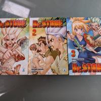 Dr. Stone vol 1,2,3