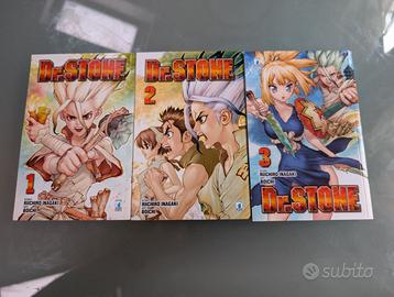 Dr. Stone vol 1,2,3
