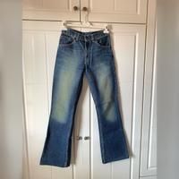 Jeans Levi's cotone 100% boot cut a zampa