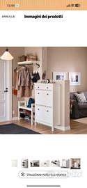 Scarpiera Hemnes Ikea