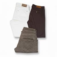 2 Pantaloni 46 Cotton Silk e Sorbino (e Entre Amis