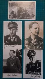 Autografi  assi Lutwaffe Seconda Guerra Mondiale 