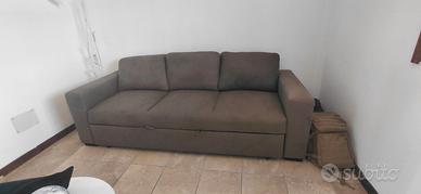 divano letto estraibile 3 posti