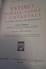 Raccolta 7 libri Estimo Costruzioni