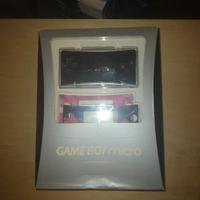 game boy micro con scatola